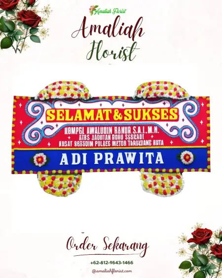 Papan Bunga Ucapan Selamat Sambilawang